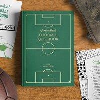 Personalised Football Quiz Book