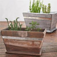 Personalised Wooden Planter