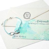 personalised infinity friendship bracelet