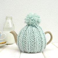 Personalised Hand Knitted Tea Cosy & Teapot