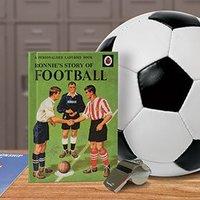 personalised ladybird book of football