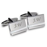 Personalised Mother Of Pearl Cufflinks