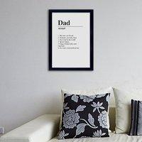 Personalised Framed Poster - Definition