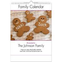 Personalised Family Calendar