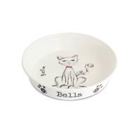 Personalised Scribble Cat Bowl