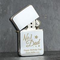 Personalised No1 Dad Lighter