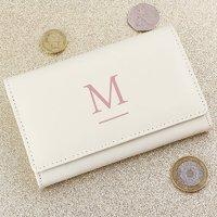 Personalised Cream Purse