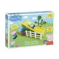 peppa pig playground slide construction set multi colour