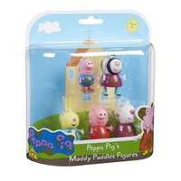 Peppa Pig 5-Figure Pack Muddy Puddles
