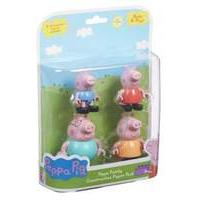peppa pig family construction figure pack multi colour
