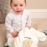 Personalised Baby Blanket: Baby Boy