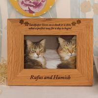 personalised cat frame