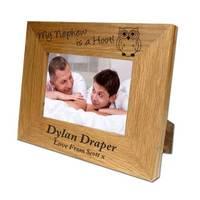 Personalised Nephew Oak Frame