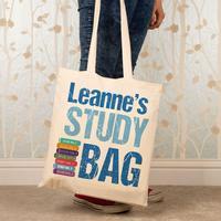 Personalised Study Shoulder Bag
