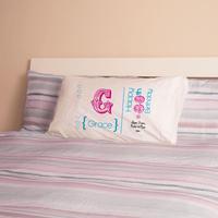 Personalised 80th Birthday Letter Pillowcase For Her