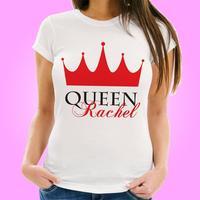 Personalised Queen Womens T-Shirt