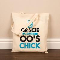 Personalised 00s Chick Shopper Bag