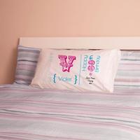Personalised 60th Birthday Letter Pillowcase For Her