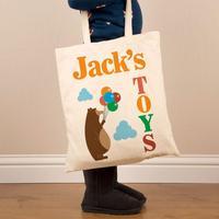 Personalised Toy Cotton Shoulder Bag