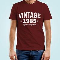 Personalised Vintage T-Shirt for Him