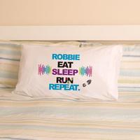 Personalised Runner Pillowcase