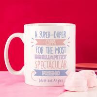 personalised best friend femalejust ask mug
