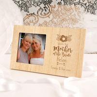 Personalised Worlds Best Mother of the Bride Photo Frame