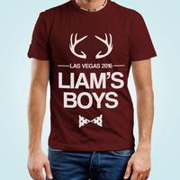 personalised stag do boys t shirt