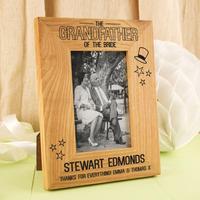 Personalised Grandfather of the Bride Frame