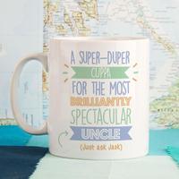 personalised best unclejust ask mug