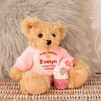 Personalised Valentine Teddy Bear For Her
