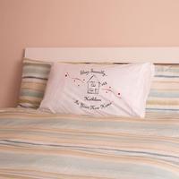 Personalised New Home Pillowcase