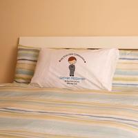 Personalised Boys Communion Pillowcase