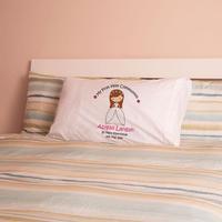 personalised girls communion pillowcase