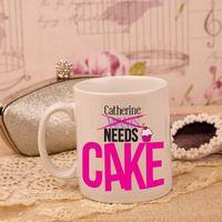 Personalised Cake Lover Mug