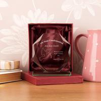Personalised Confirmation Cut Glass Skye Facet