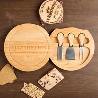 Personalised Established Round Cheeseboard