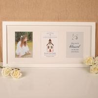 Personalised Confirmation Church 3 Aperture Frame