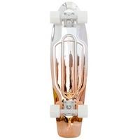 Penny Nickel Metallic Fade Complete Skateboard - White/Copper - 27\