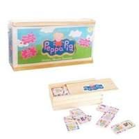 Peppa Pig 28 Piece Glittery Wooden Dominoes