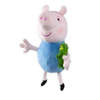Peppa Pig Supersoft Collectable Plush Toy - George with Dinosaur