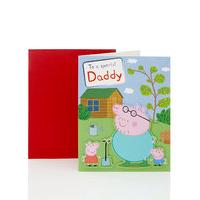 peppa pig daddy card