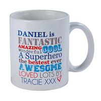 Personalised Loved Lots Mug