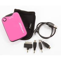 Pebble Portable Charger, Pink