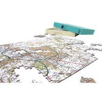 personalised map jigsaw