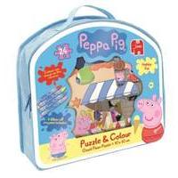 Peppa Pig Giant and Colour Jigsaw Puzzle