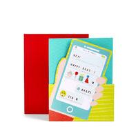 Personalised Text Message Birthday Card