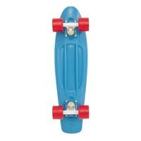 penny complete skateboard blue red 22