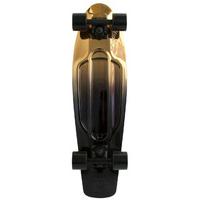 penny nickel metallic fade complete skateboard blackgold 27