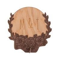 Personalised Wood Veneer Sign - Rustic